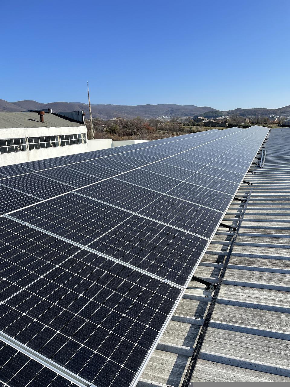Installation solaire pour les entreprises
